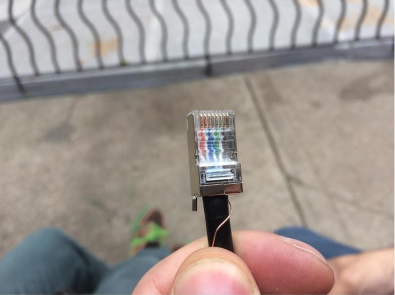 Ethernet Cable End