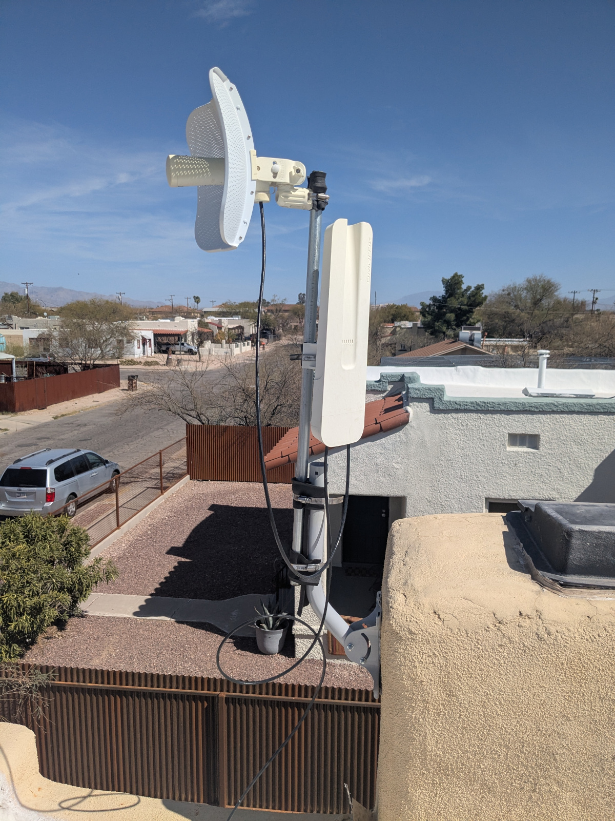 LiteBeam on roof