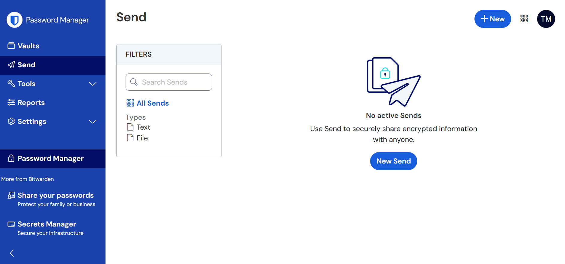 BitWarden Send